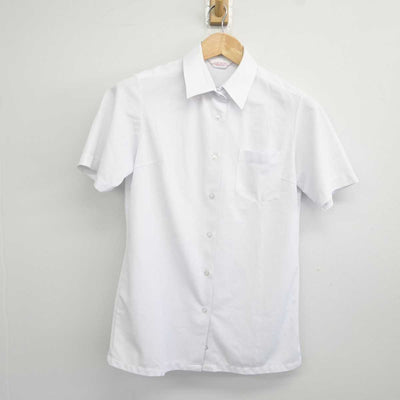 【中古】福岡県 福岡市内中学新標準服 女子制服 2点 (シャツ・スカート) sf041443