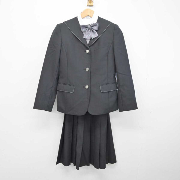 中古】滋賀県 比叡山高等学校 女子制服 5点 (ブレザー・ニット・シャツ・スカート) sf041454 | 中古制服通販パレイド