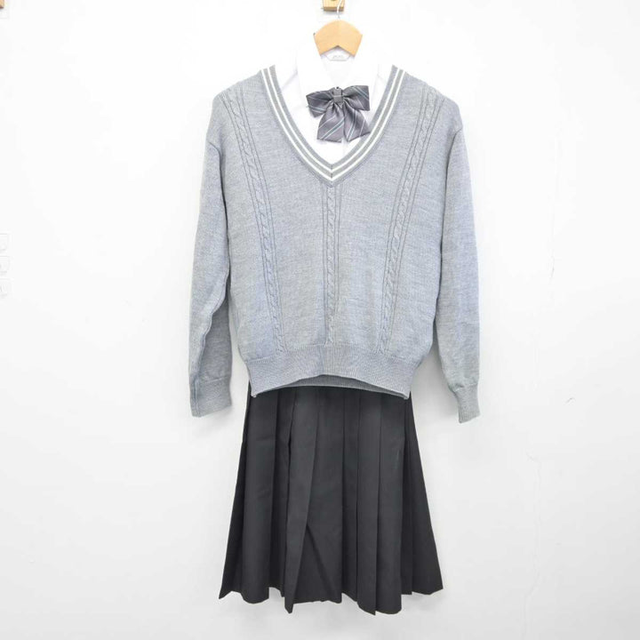 【中古】滋賀県 比叡山高等学校 女子制服 5点 (ブレザー・ニット・シャツ・スカート) sf041454 | 中古制服通販パレイド