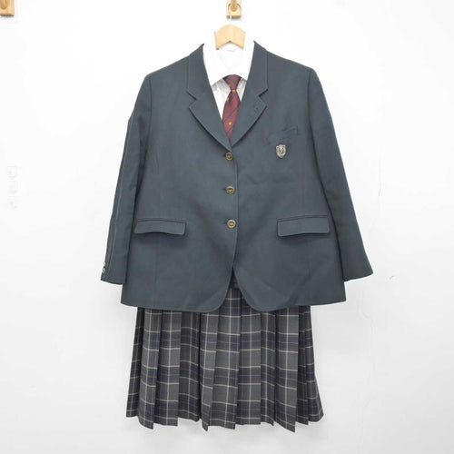 【中古制服】熊本県 八代東高等学校 女子制服 6点（ブレザー 