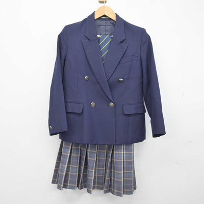 【中古】東京都 武蔵野北高等学校 女子制服 3点 (ブレザー・スカート) sf041459