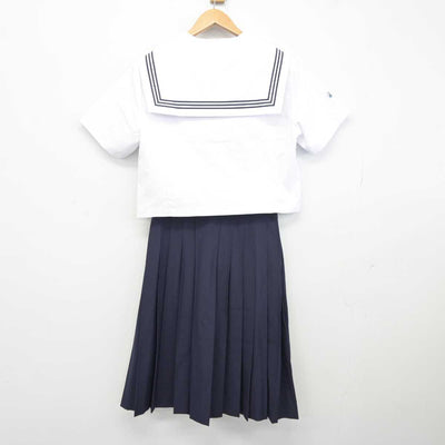 【中古】千葉県 葛城中学校 女子制服 4点 (セーラー服・スカート) sf041461