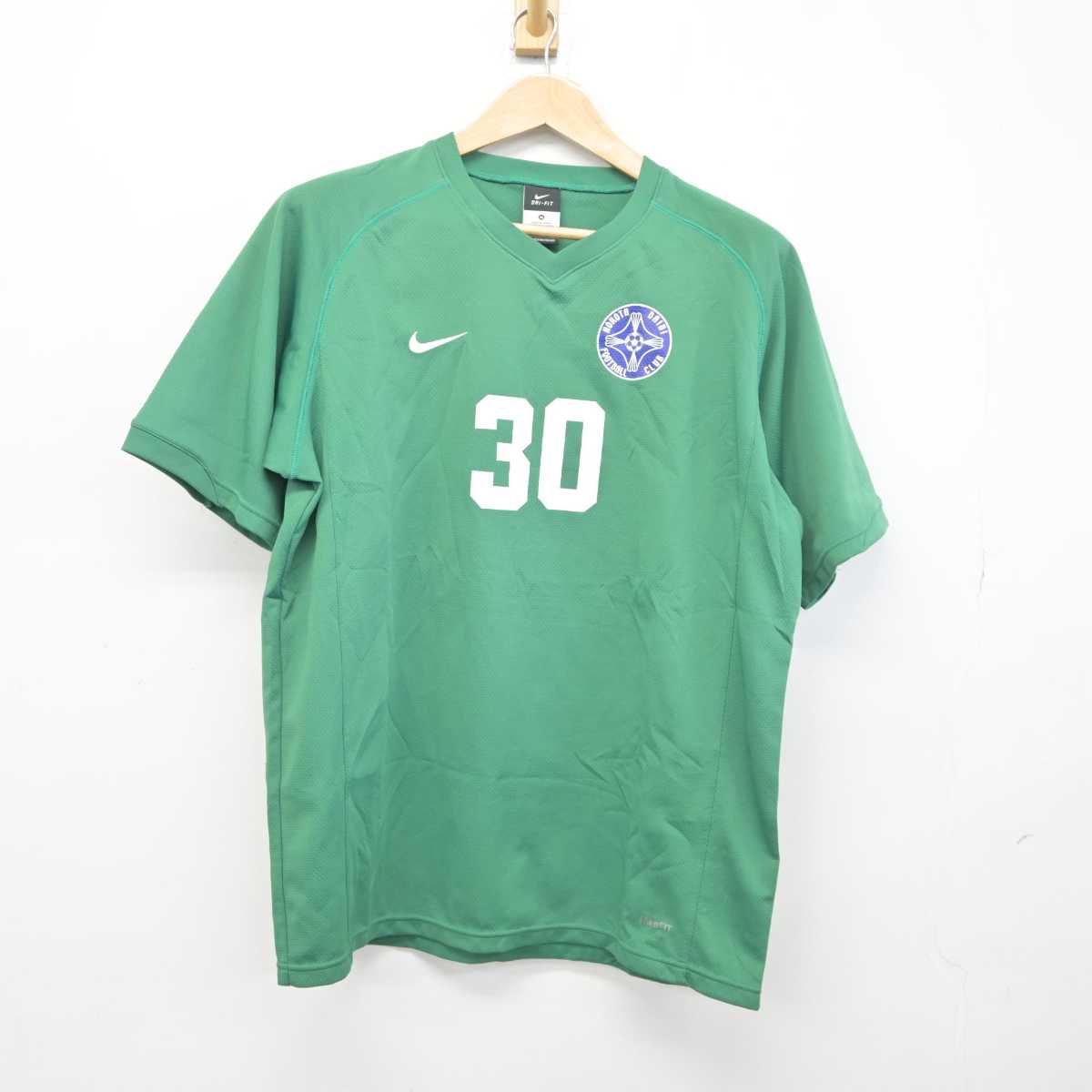 【中古】茨城県 鉾田第二高等学校/サッカー部ユニフォーム 男子制服 3点 (部活ユニフォーム 上・部活ユニフォーム 下) sf041467