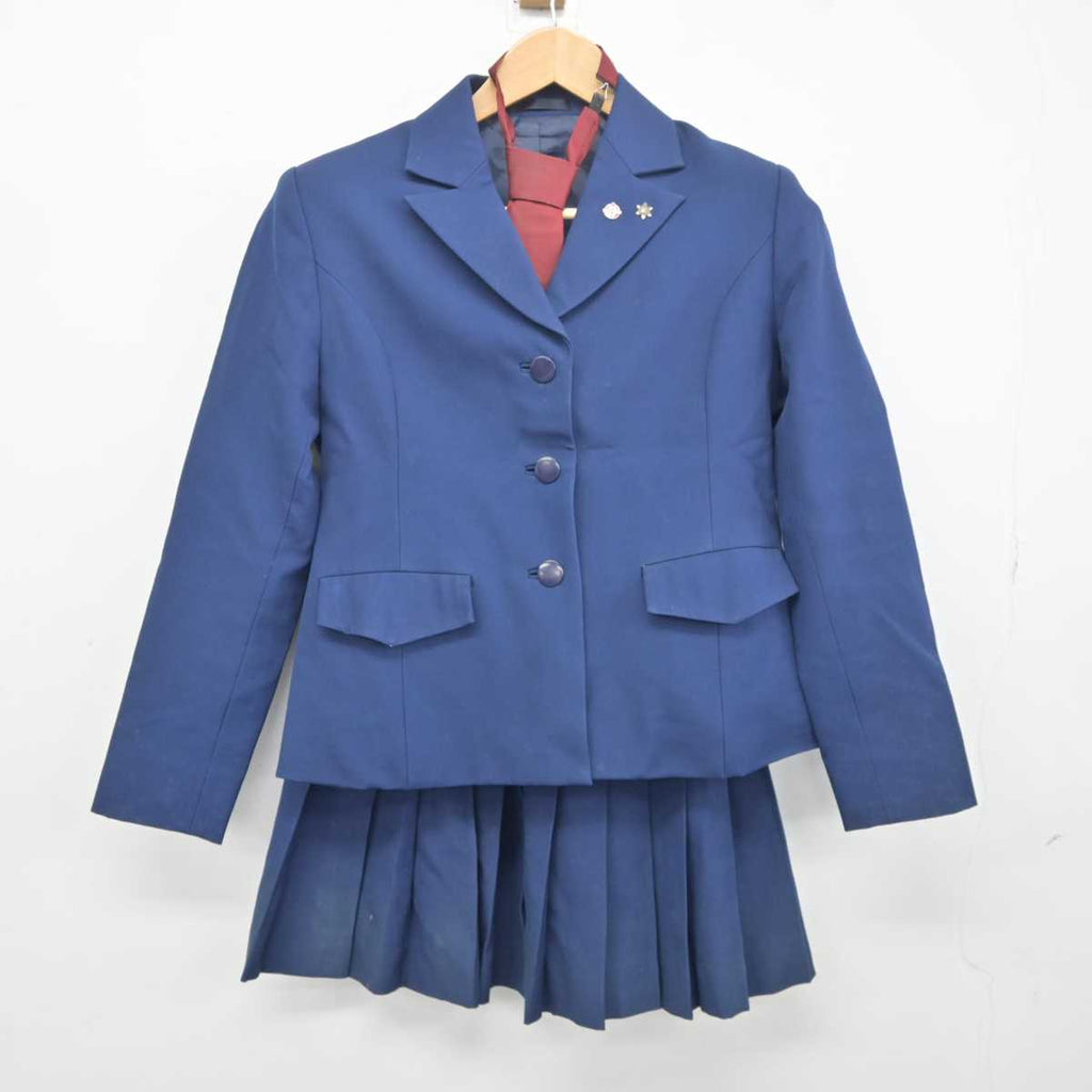 【中古】千葉県 船橋東高等学校 女子制服 5点 (ブレザー・ベスト・スカート) sf041494 | 中古制服通販パレイド