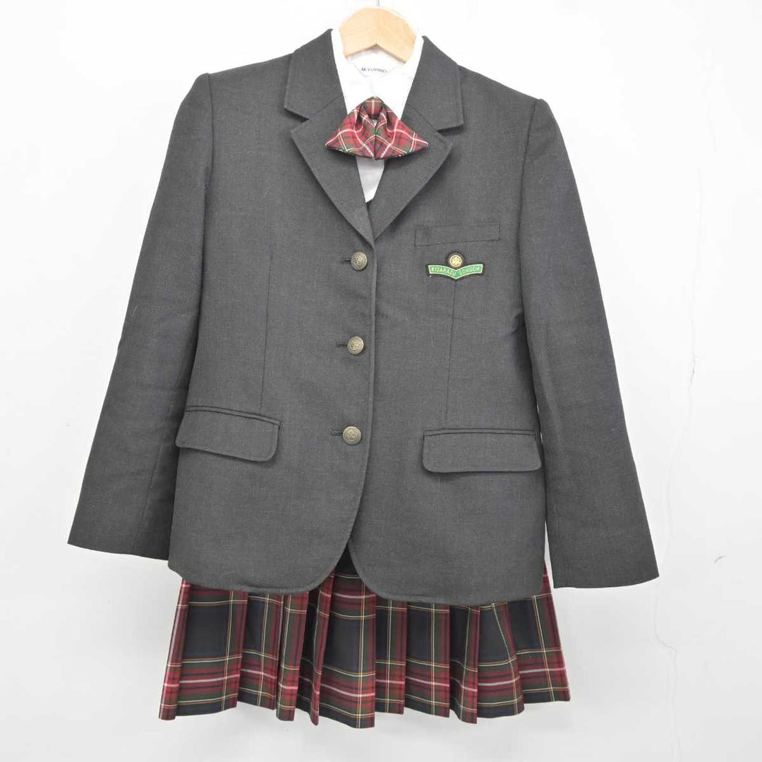 【中古】千葉県 木更津総合高等学校 女子制服 6点 (ブレザー・シャツ・ニット・スカート) sf041512 | 中古制服通販パレイド