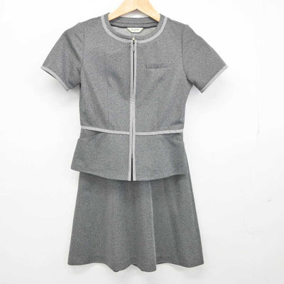 【中古】 事務服 女子制服 2点 (シャツ・スカート) sf041521