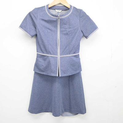 【中古】 事務服 女子制服 2点 (シャツ・スカート) sf041522