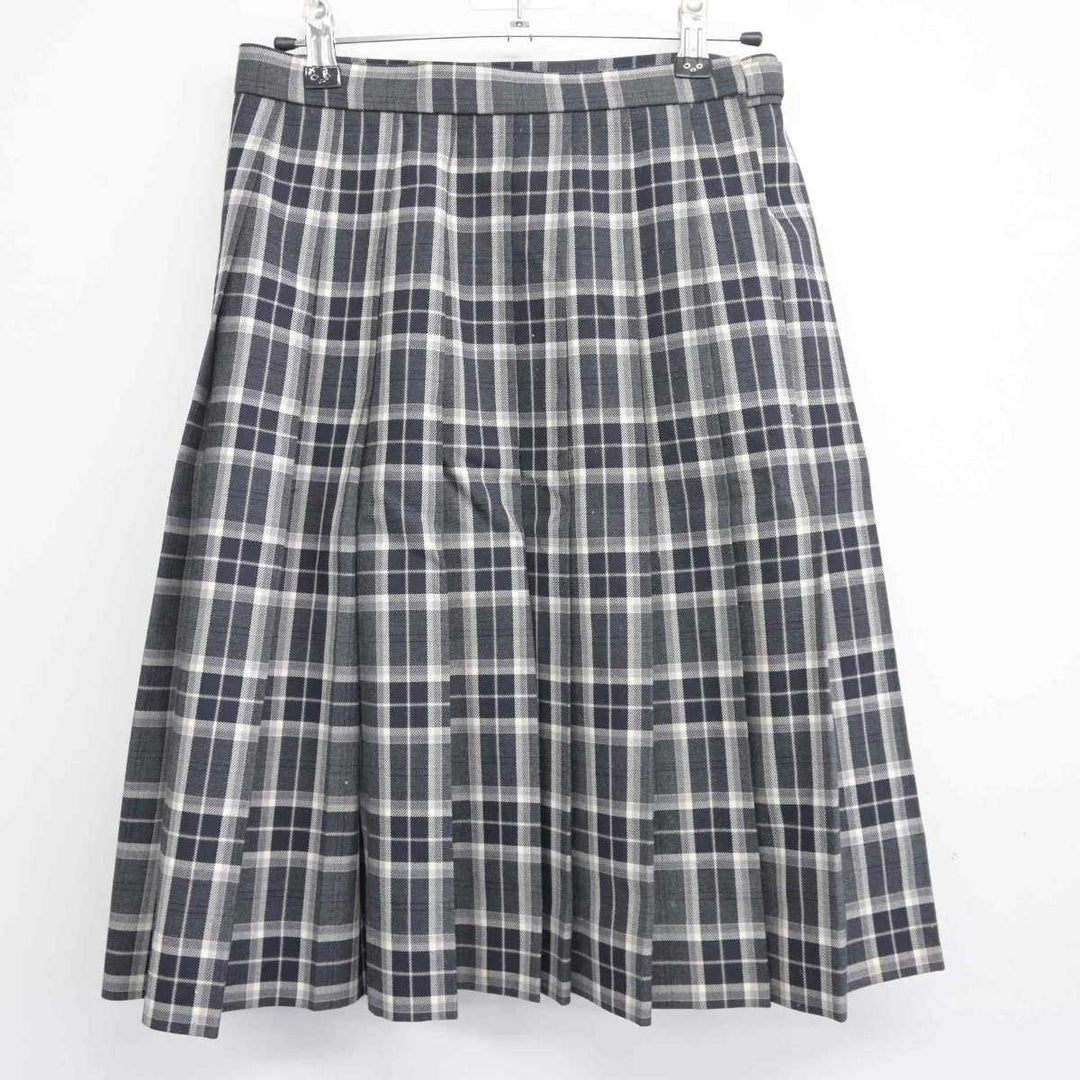 須磨ノ浦女子 ◆ 学生服 ◆ ブレザー ◆ スカート ◆ Sサイズ・Mサイズ ◆ 上下セット ◆ チェック柄スカート付き ◆ ベスト付き ◆ 中古品 須磨ノ浦女子 ◇ 学生服 ◇ ブレザー ◇ スカート ◇ Sサイズ・Mサイズ