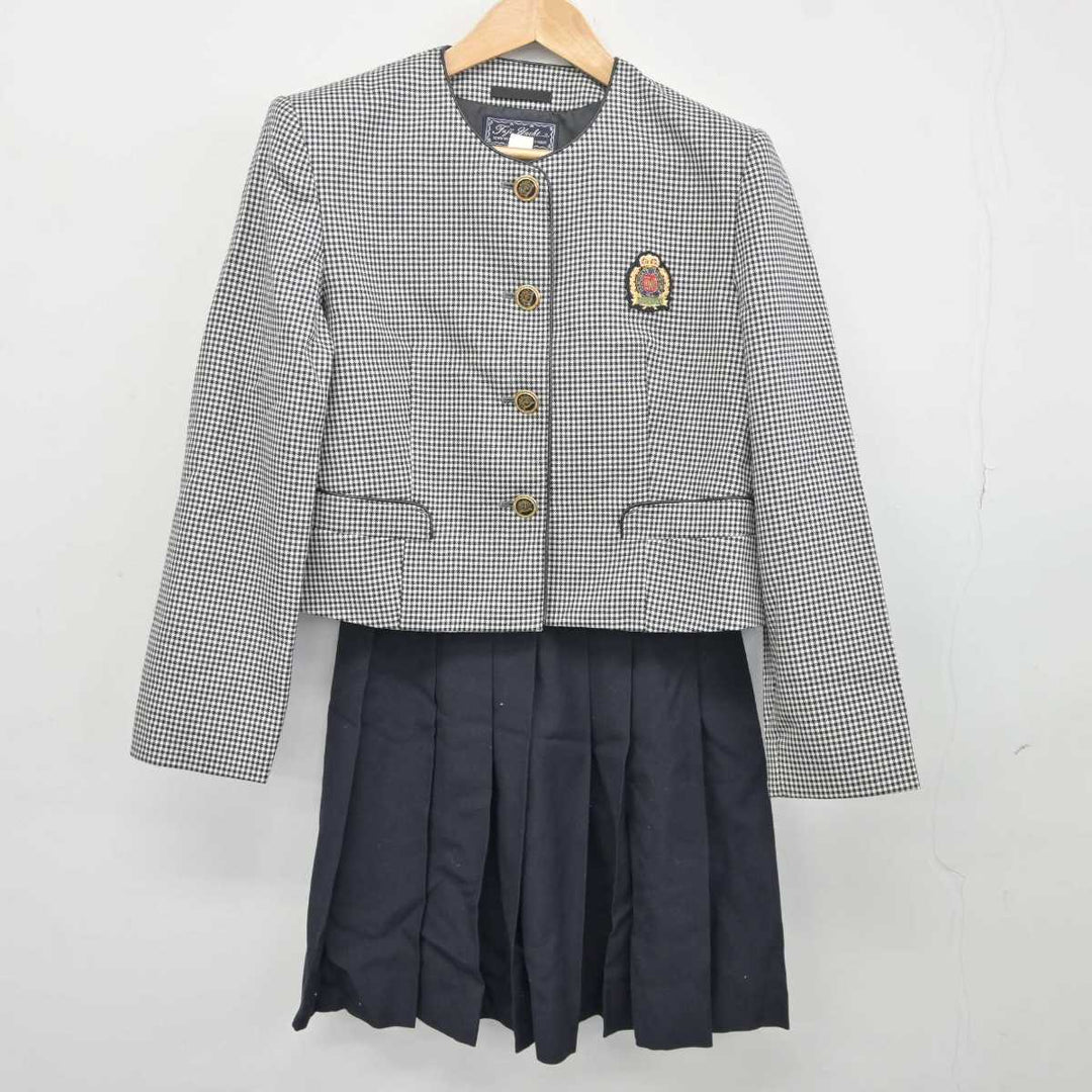 【中古】北海道 函館大妻高等学校 女子制服 2点 (ブレザー・スカート) sf041530 | 中古制服通販パレイド