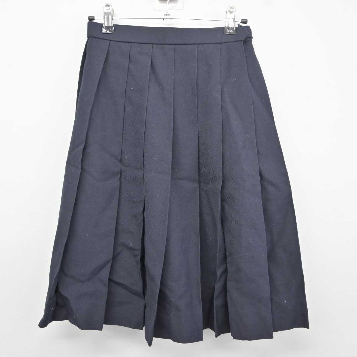 【中古】北海道 函館大妻高等学校 女子制服 2点 (ブレザー・スカート) sf041530