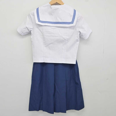 【中古】福岡県 香住丘高等学校 女子制服 5点 (セーラー服・スカート) sf041536