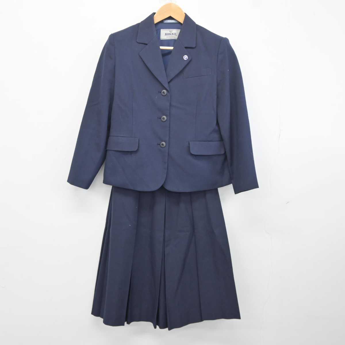 【中古】静岡県 浜松商業高等学校 女子制服 3点 (ブレザー・スカート) sf041540