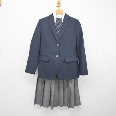 【中古】東京都 文教大学付属中学校高等学校 女子制服 4点 (ブレザー・シャツ・スカート) sf041546