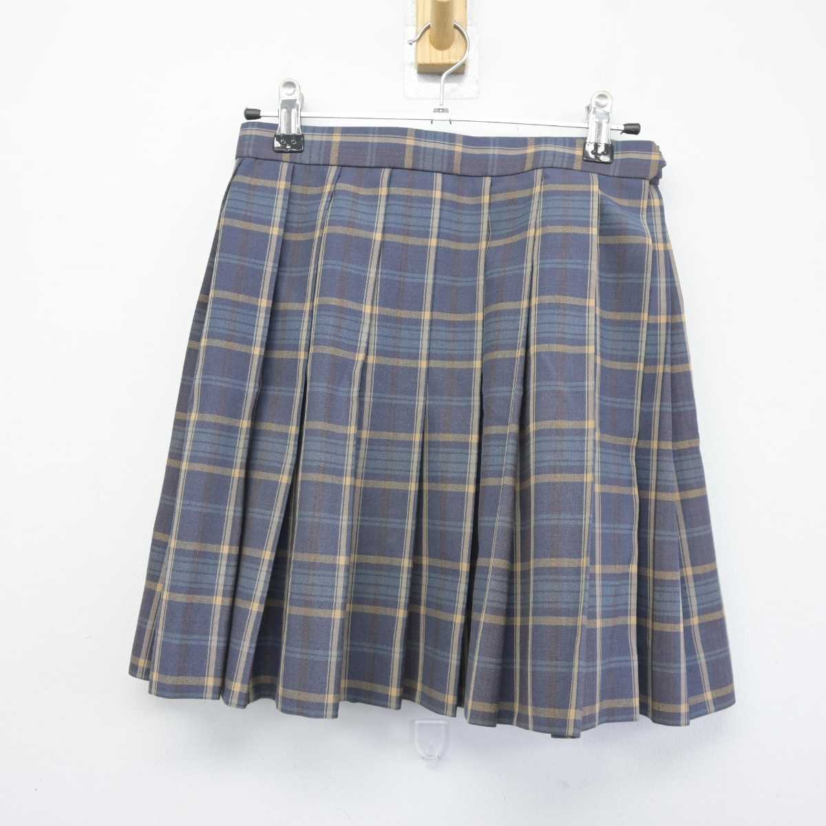 【中古】東京都 武蔵野北高等学校 女子制服 3点 (スカート) sf041554