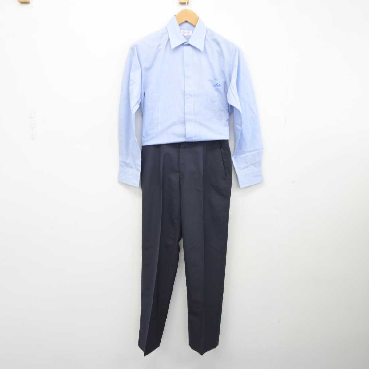 【中古】徳島県 城東高等学校 男子制服 3点 (シャツ・ズボン) sf041562