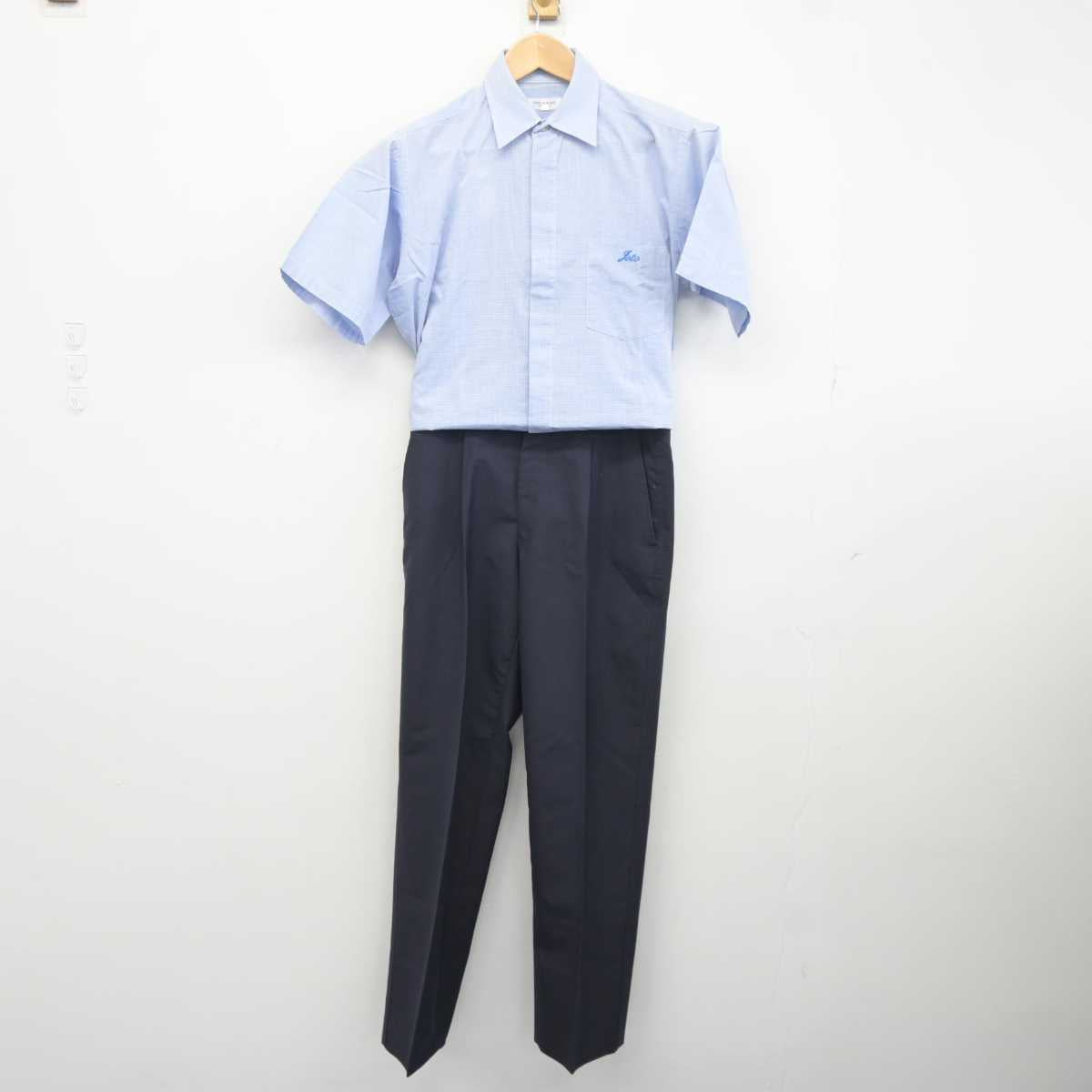 【中古】徳島県 城東高等学校 男子制服 3点 (シャツ・ズボン) sf041562