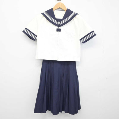 【中古】東京都 目白研心中学校高等学校 女子制服 3点 (セーラー服・スカート) sf041569