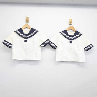 【中古】東京都 目白研心中学校高等学校 女子制服 3点 (セーラー服・スカート) sf041569