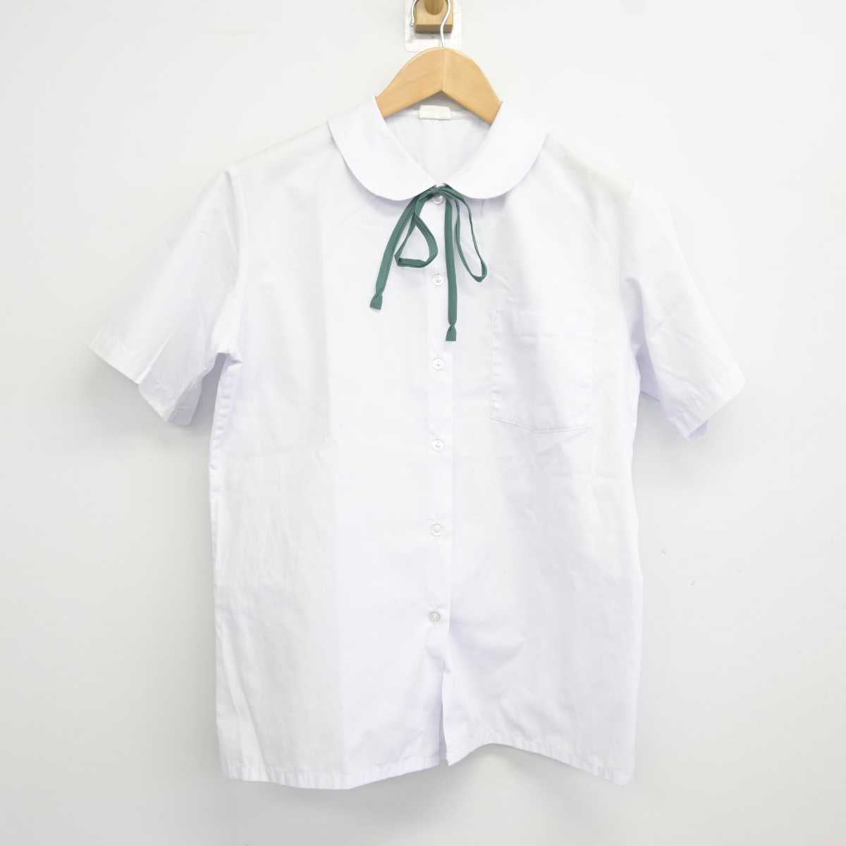 【中古】埼玉県 杉戸町立広島中学校 女子制服 3点 (シャツ・スカート) sf041575