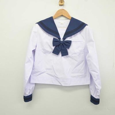 【中古】静岡県 浜松日体高等学校 女子制服 3点 (セーラー服・スカート) sf041594