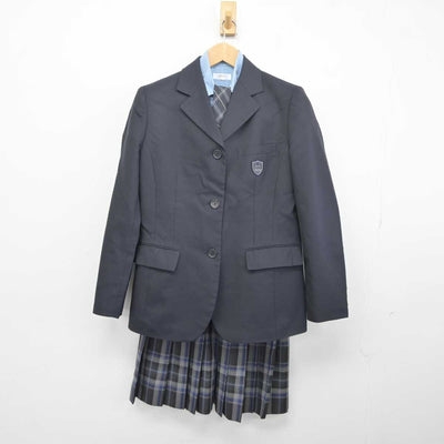 【中古】徳島県 城東高等学校 女子制服 5点 (ブレザー・シャツ・スカート) sf041596