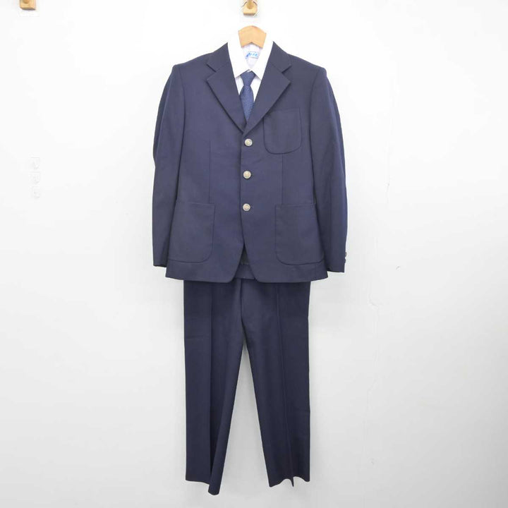 中古】青森県 青森市立南中学校 男子制服 4点 (ブレザー・シャツ・ズボン) sf041611 | 中古制服通販パレイド