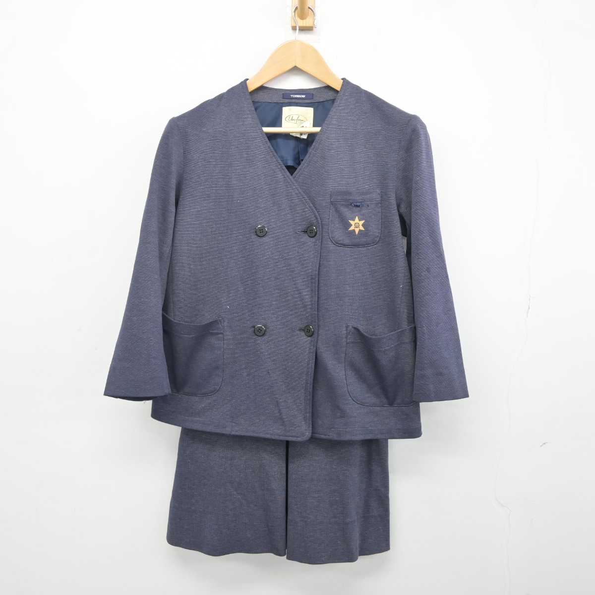 【中古】兵庫県 東神吉南小学校 女子制服 3点 (ブレザー・スカート・スカート) sf041632