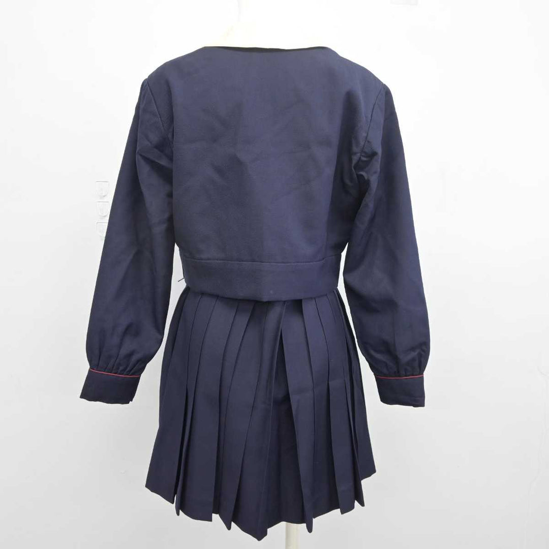 【中古】大阪府 帝塚山学院中学校高等学校 女子制服 4点 (ブレザー・スカート) sf041636