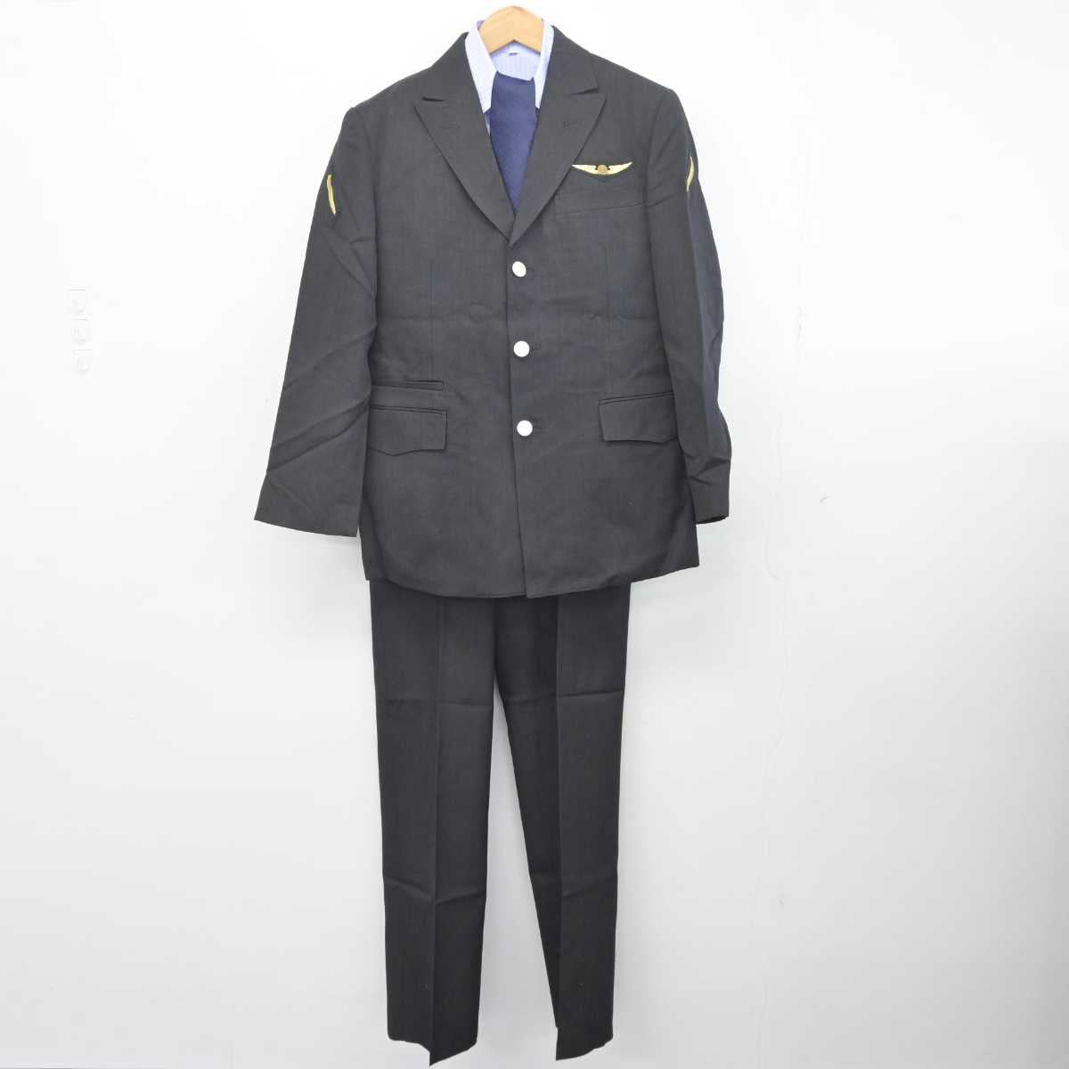 【中古】 JR西日本 男子制服 5点 (その他アイテム・シャツ・ズボン) sf041643