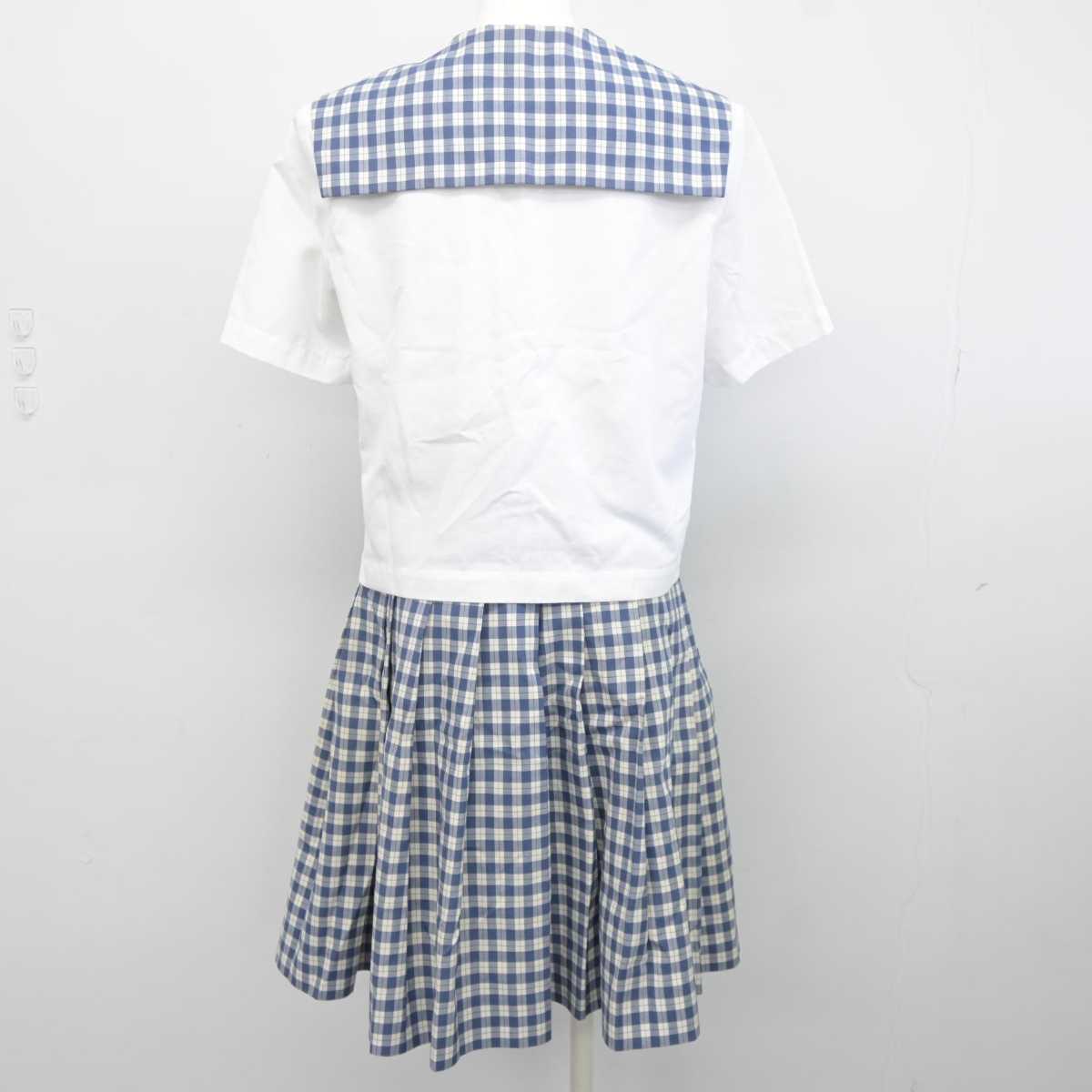 【中古】宮城県 聖和学園高等学校 女子制服 2点 (セーラー服・スカート) sf041645