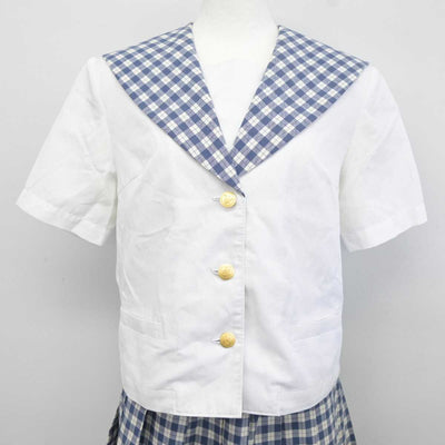 【中古】宮城県 聖和学園高等学校 女子制服 2点 (セーラー服・スカート) sf041645