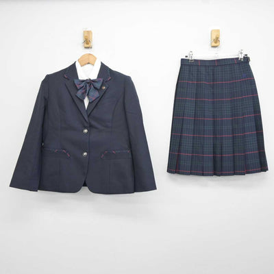 【中古】千葉県 千葉日本大学第一高等学校 女子制服 4点 (ブレザー・シャツ・スカート) sf041658