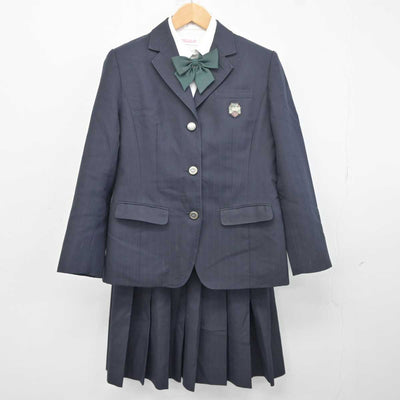 【中古】北海道 北海道札幌月寒高校 女子制服 4点 (ブレザー・シャツ・スカート) sf041667