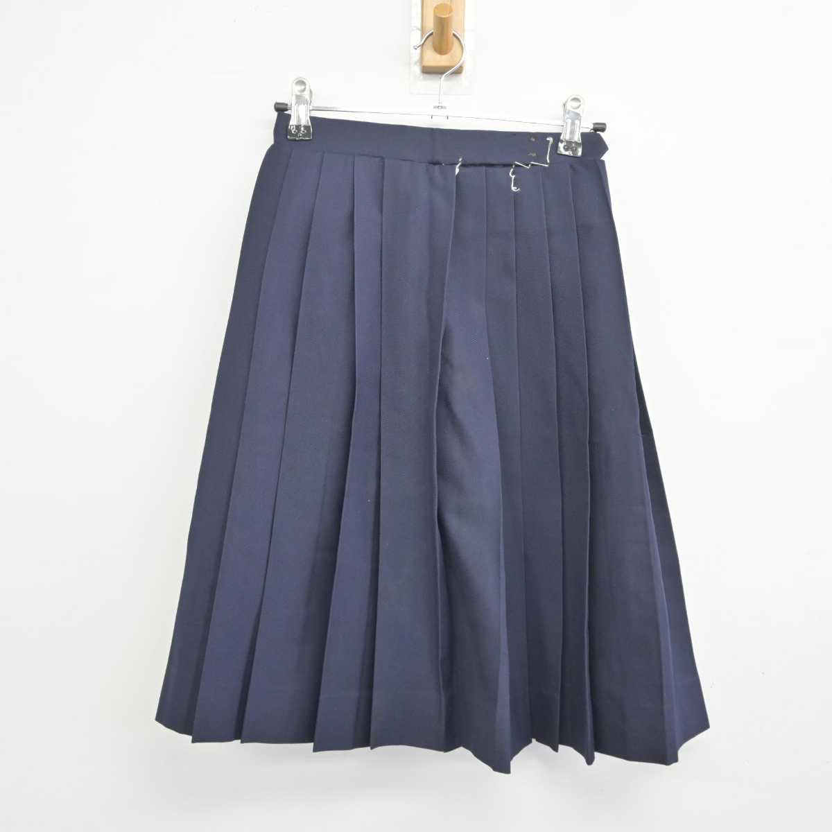 【中古】東京都 青嵐中学校 女子制服 4点 (ブレザー・ベスト・シャツ・スカート) sf041676