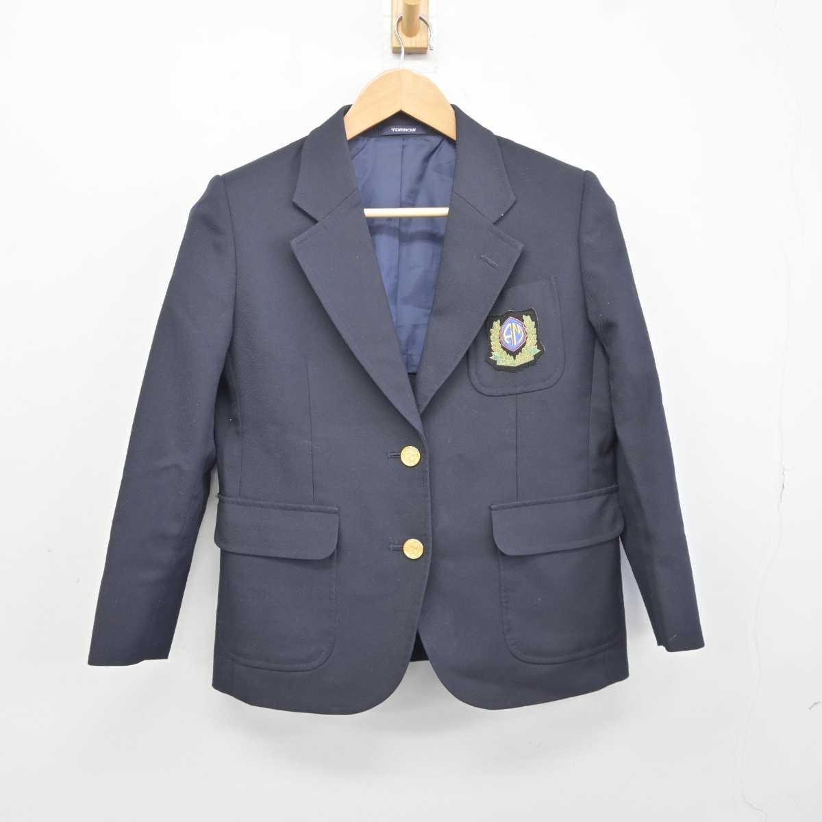 【中古】大阪府 我孫子南中学校 女子制服 2点 (ブレザー・スカート) sf041679