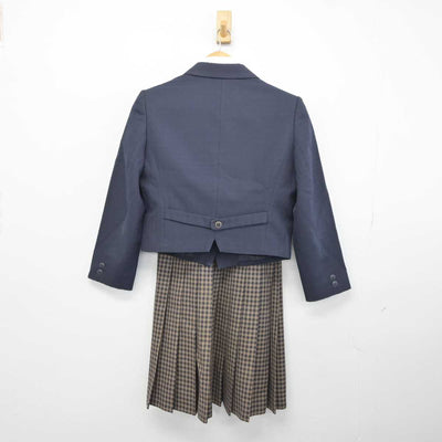 【中古】岡山県 津山商業高等学校 女子制服 4点 (ブレザー・シャツ・スカート) sf041690