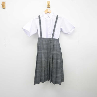 【中古】東京都 聖徳学園小学校 女子制服 3点 (シャツ・スカート) sf041716