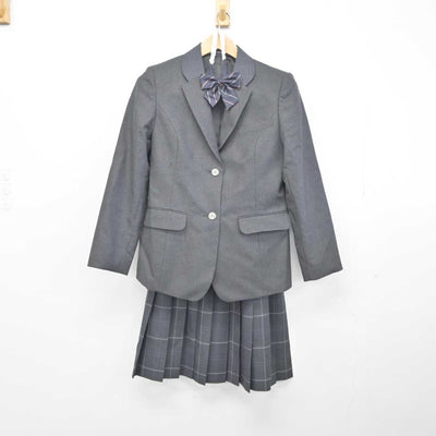 【中古】東京都 総合芸術高等学校 女子制服 4点 (ブレザー・スカート) sf041724