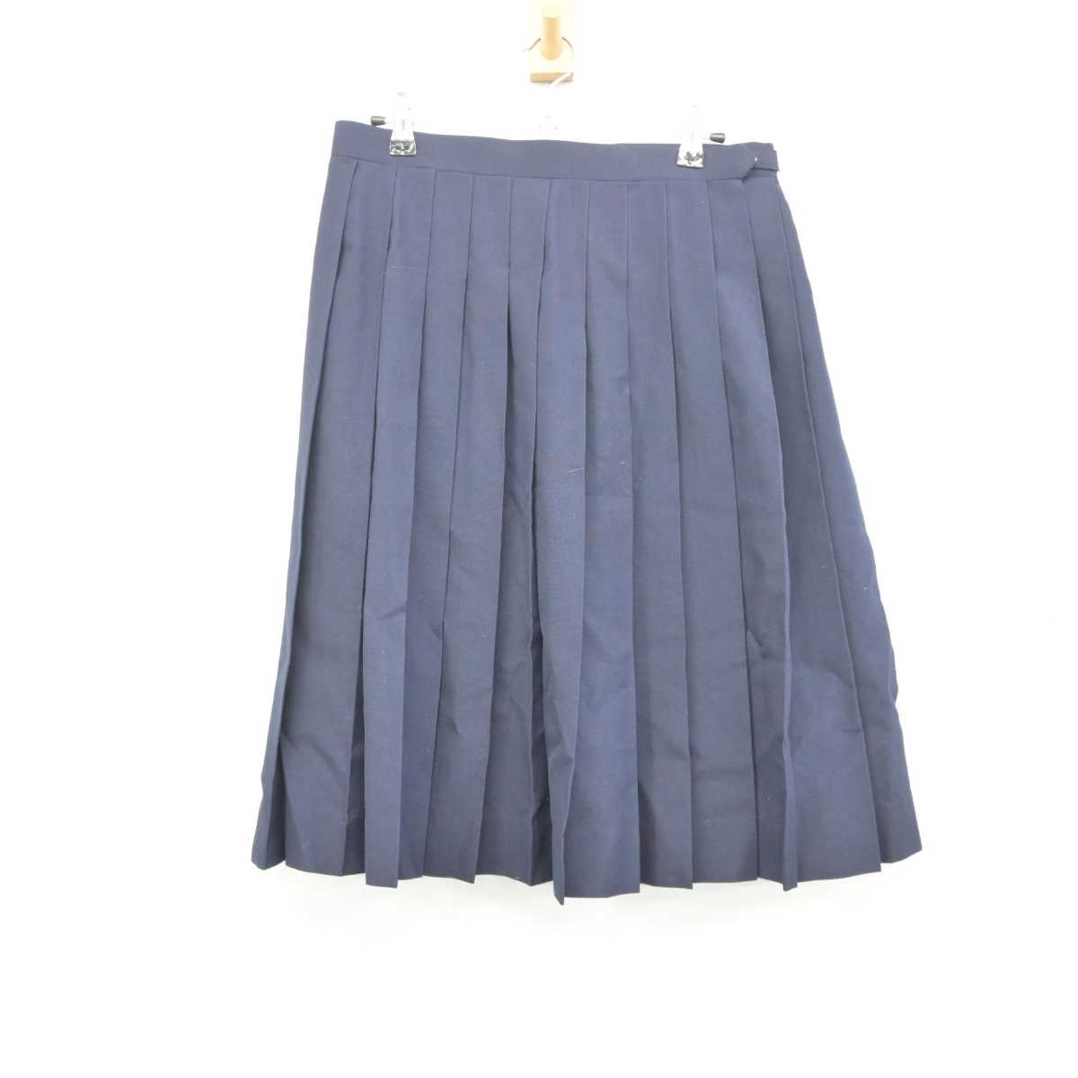 【中古】埼玉県 指扇中学校 女子制服 2点 (ベスト・スカート) sf041732