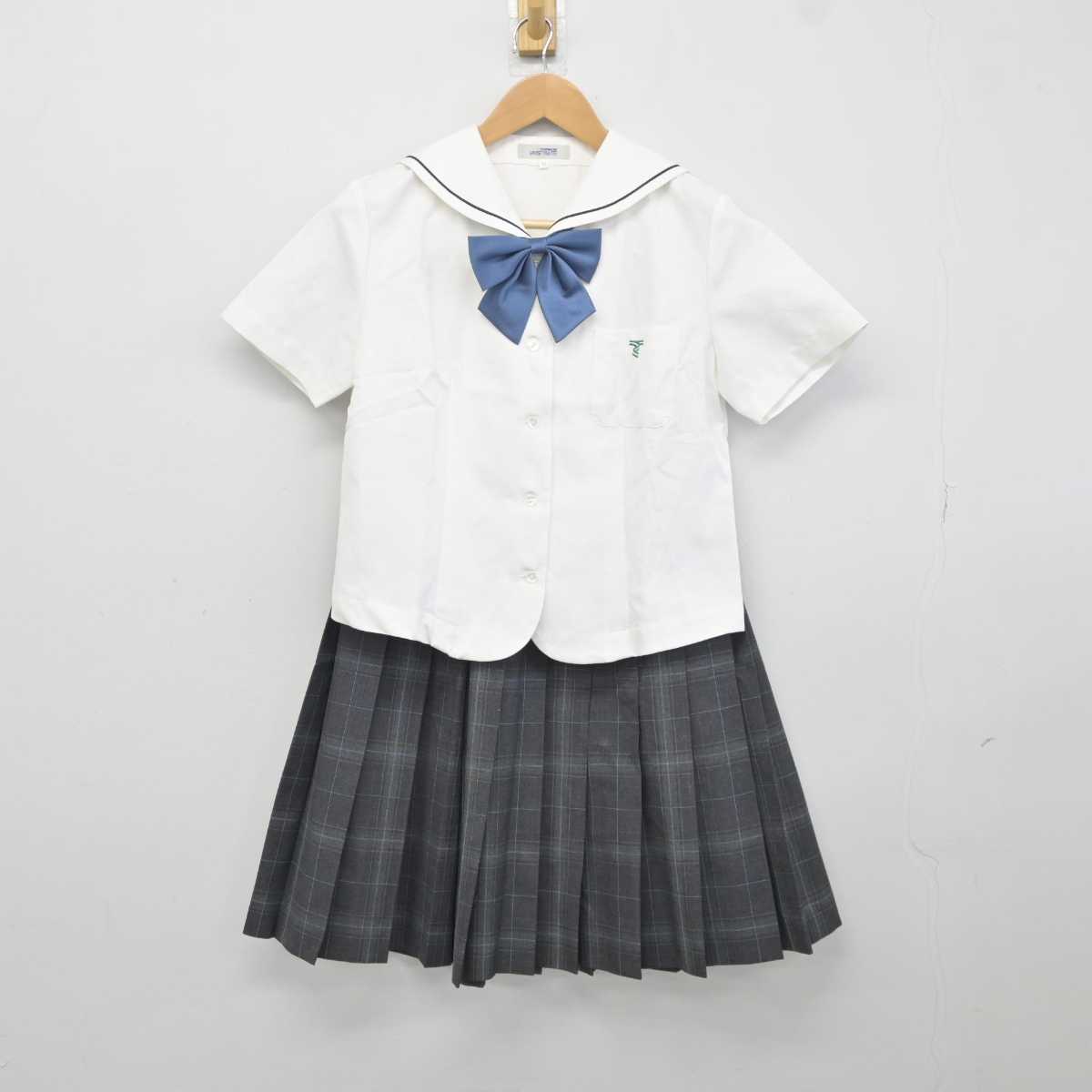 【中古】東京都 東海大学菅生高等学校 女子制服 3点 (セーラー服・スカート) sf041738