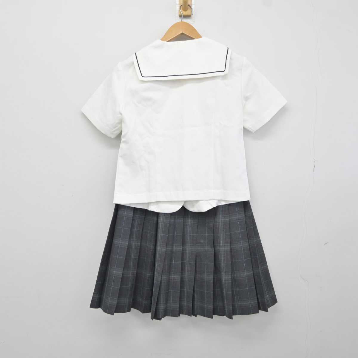 【中古】東京都 東海大学菅生高等学校 女子制服 3点 (セーラー服・スカート) sf041738