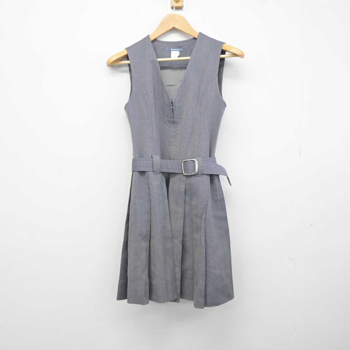 【中古】大阪府 大阪女学院高等学校 女子制服 2点 (ブレザー・ジャンパースカート) sf041749