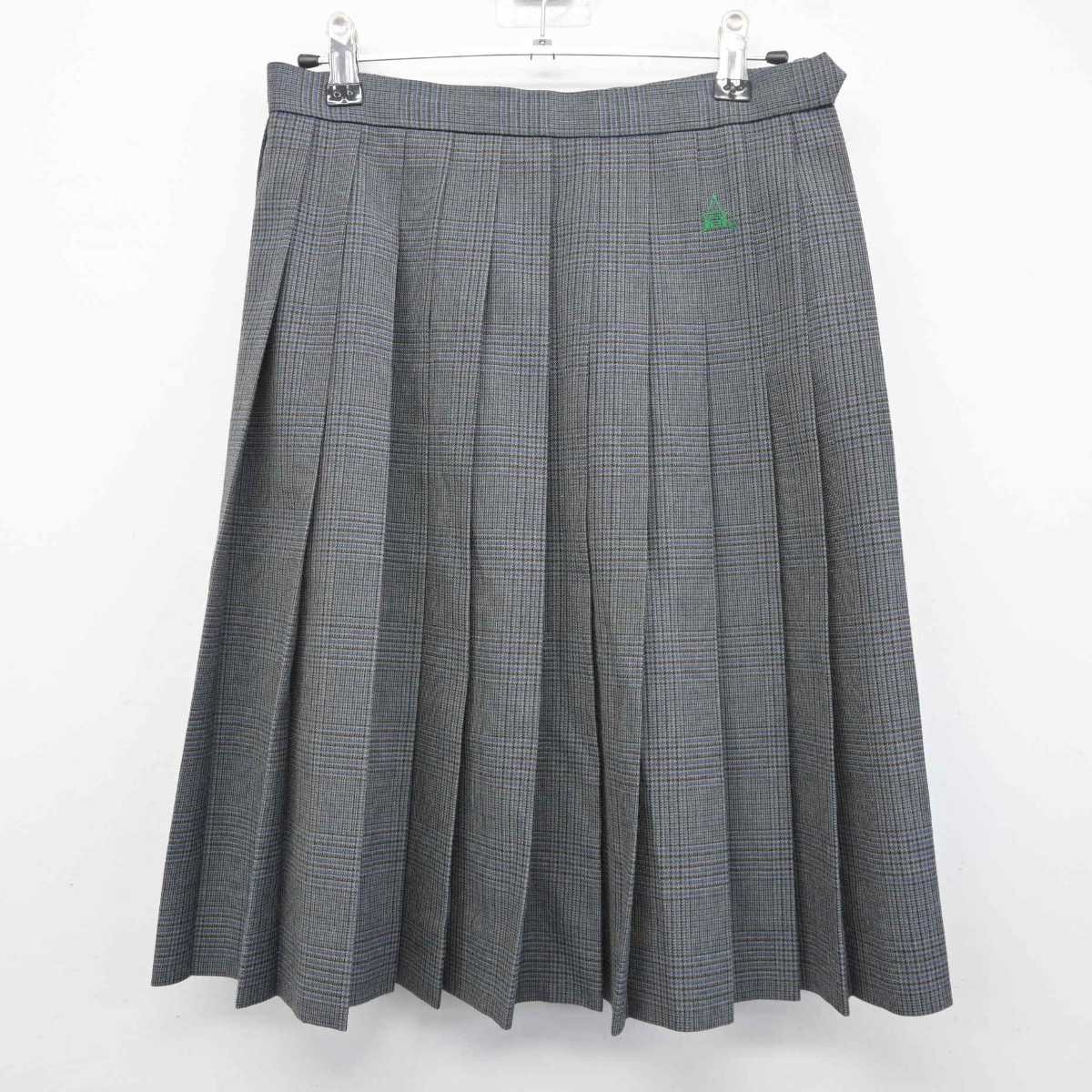 【中古】群馬県 前橋育英高等学校 女子制服 3点 (ブレザー・ニット・スカート) sf041771