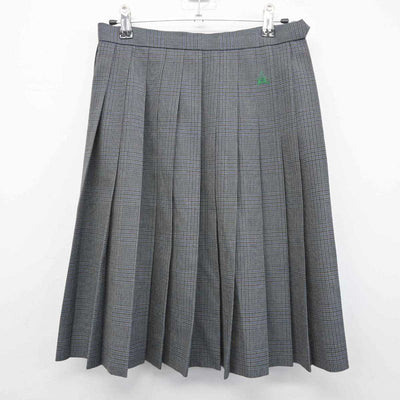 【中古】群馬県 前橋育英高等学校 女子制服 3点 (ブレザー・ニット・スカート) sf041771