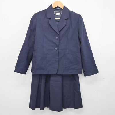 【中古】埼玉県 東松山市立東中学校 女子制服 2点 (ブレザー・スカート) sf041777