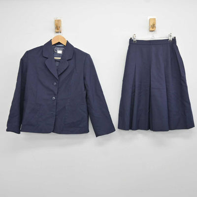 【中古】埼玉県 東松山市立東中学校 女子制服 2点 (ブレザー・スカート) sf041777