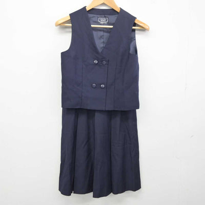 【中古】埼玉県 東松山市立東中学校 女子制服 3点 (ブレザー・ベスト・スカート) sf041778