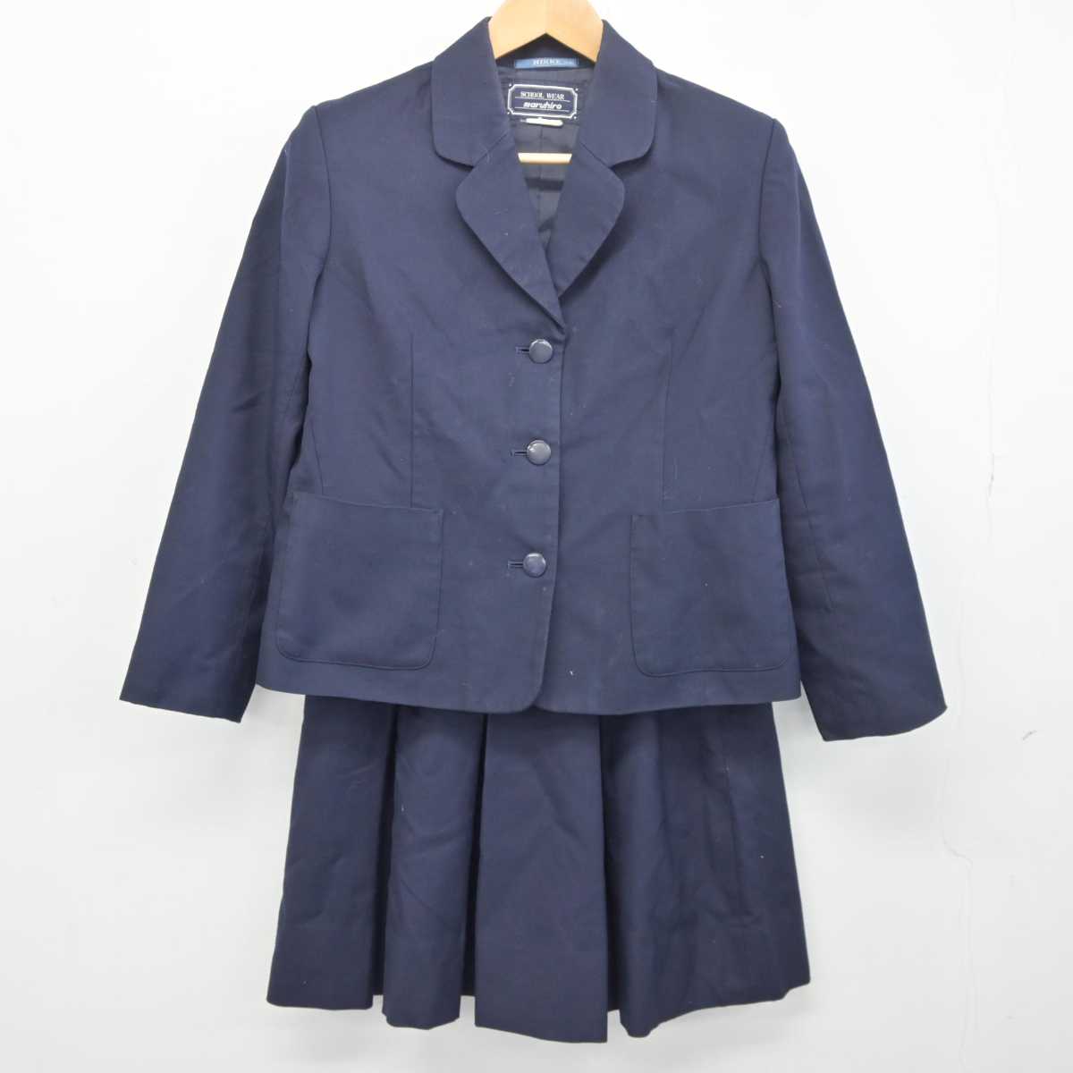 【中古】埼玉県 東松山市立東中学校 女子制服 3点 (ブレザー・ベスト・スカート) sf041779