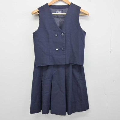 【中古】埼玉県 東松山市立東中学校 女子制服 3点 (ブレザー・ベスト・スカート) sf041779