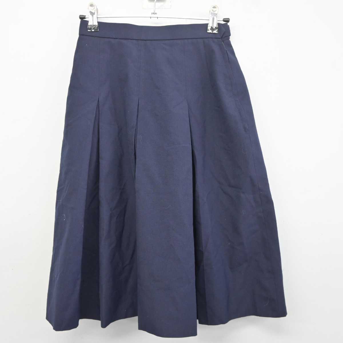 【中古】埼玉県 東松山市立東中学校 女子制服 2点 (ベスト・スカート) sf041780